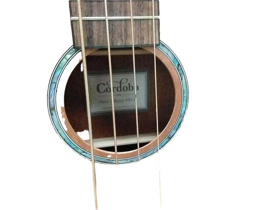 Cordoba Mini Ii Bass Mh-e Brown Acoustic Bass Guitar