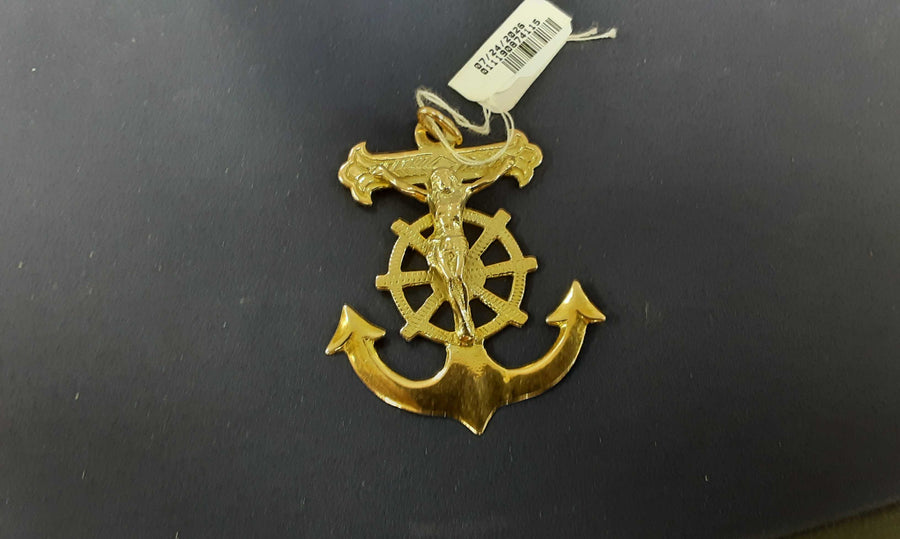 Religious Pendant - Yellow Gold 10k (.417) 9.3 grams