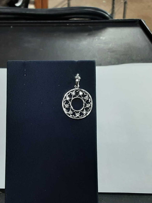 Coin Pendant - White Gold 14k (.585) 2.3 grams