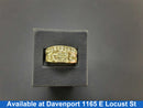 Ring - Wedding Set - White Gold 14k (.585) 11.5 grams Size 20