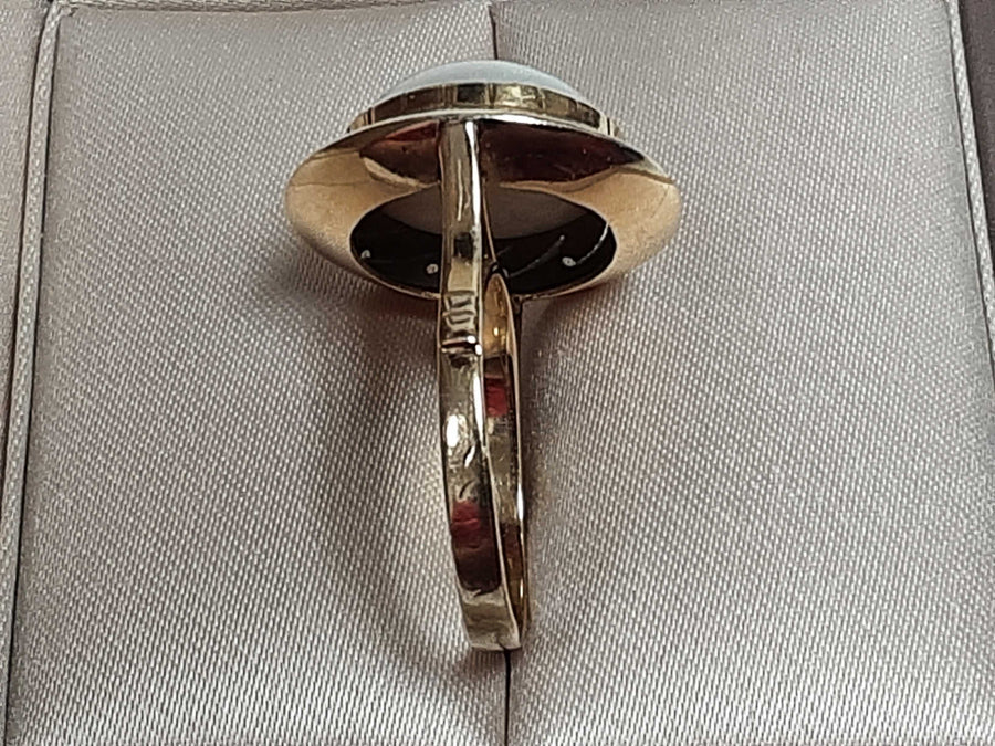 Women's Ring - Yellow Gold 14k (.585) 4.5 grams Size 7.5