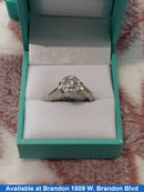 Women's Ring - White Gold 14k (.585) 4.8 grams Size 7