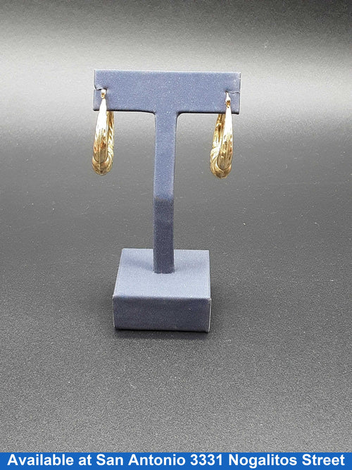 Shrimp Earrings - Yellow Gold 10k (.417) 4.1 grams