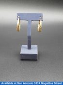 Shrimp Earrings - Yellow Gold 10k (.417) 4.1 grams