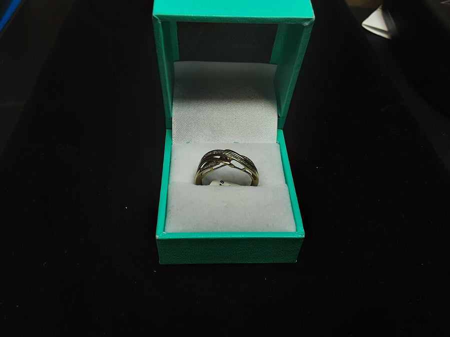 Women's Ring - Yellow Gold 10k (.417) 2.2 grams Size 8