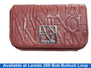 Armani Exchange Mionogram Shoulder Bag Pink Purse / Handbag