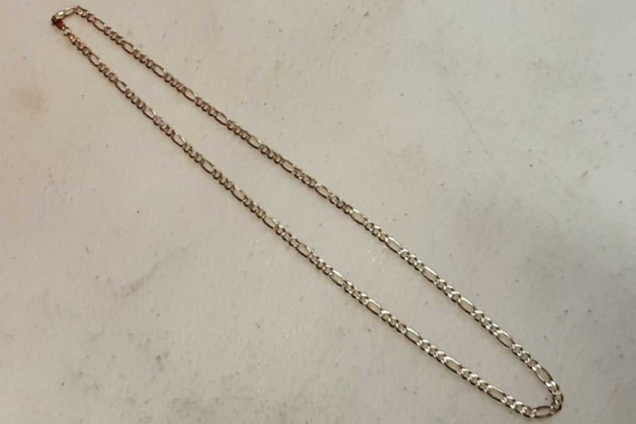 Figaro Chain - Yellow Gold 14k (.585) 14.5 grams 24 inch