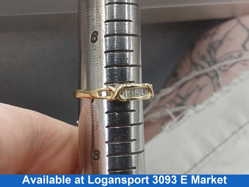 Women's Ring - Yellow Gold 10k (.417) 2.2 Grams Size 7