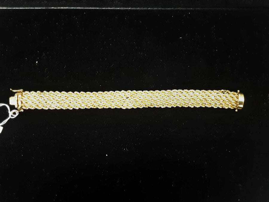 Rope Bracelet - Yellow Gold 14k (.585) 21.9 grams 6 inch