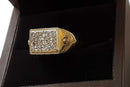Men's Ring - Yellow Gold 14k (.585) 5.4 grams Size 11.5