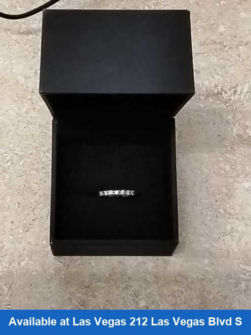 Women's Ring - Anniversary - Yellow Gold 10k (.417) 1.5 grams Size 20