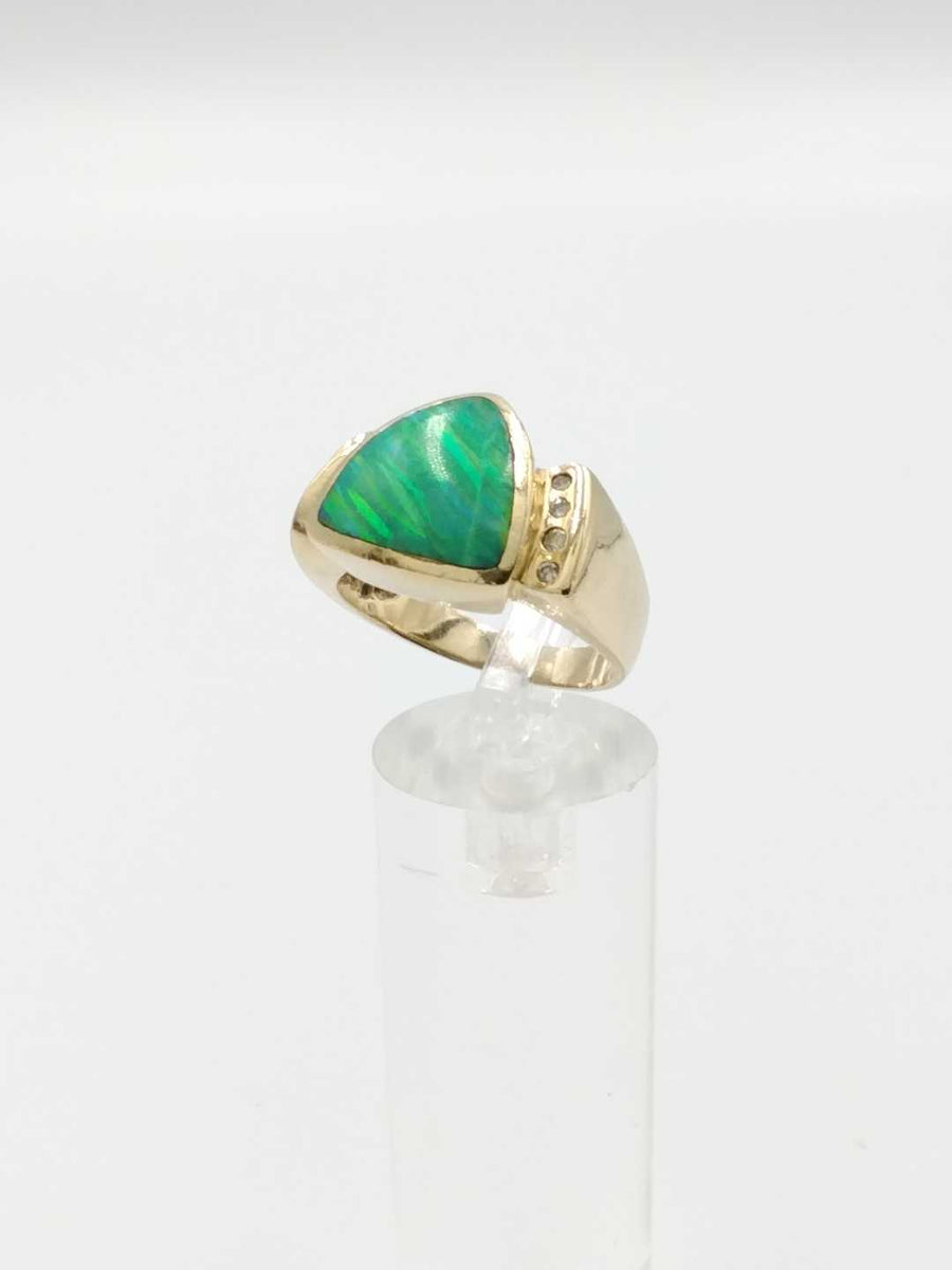 Men's Ring - Yellow Gold 10k (.417) 8.4 grams Size 7