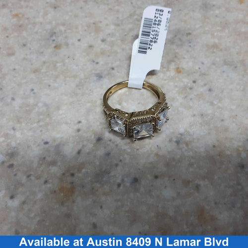Women's Ring - Yellow Gold 10k (.417) 4.3 grams Size 7