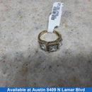 Women's Ring - Yellow Gold 10k (.417) 4.3 grams Size 7