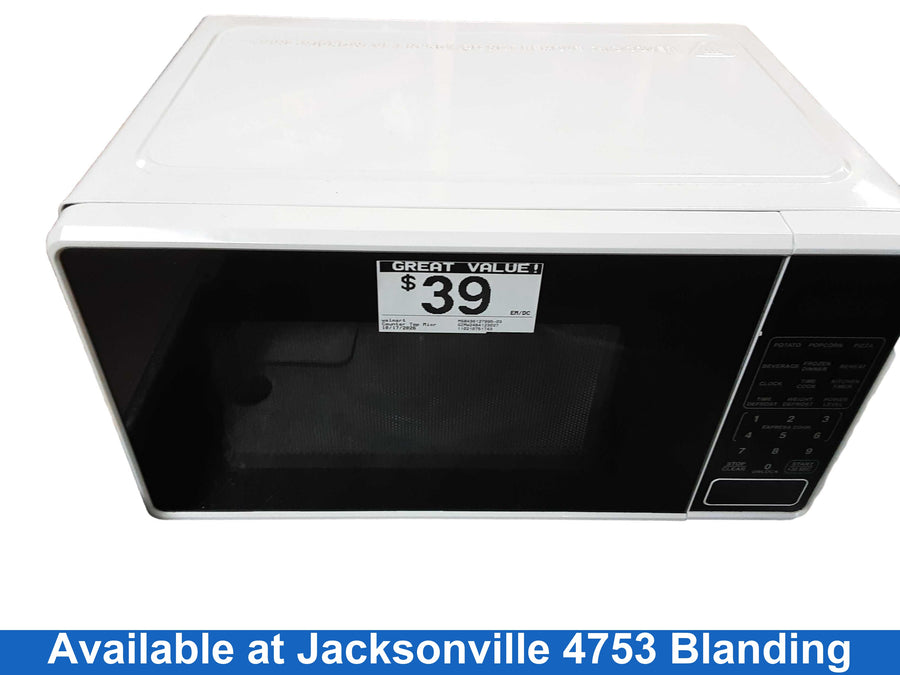 Walmart Ms8436127995-03 White Countertop Microwave