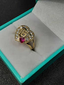 Women's Ring - Yellow Gold 14k (.585) 3.1 grams Size 6
