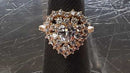 Women's Ring - Yellow Gold 14k (.585) 6.2 grams Size 6