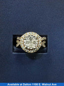 Ring - Engagement Set - Rose Gold 10k (.417) 6 grams Size 7