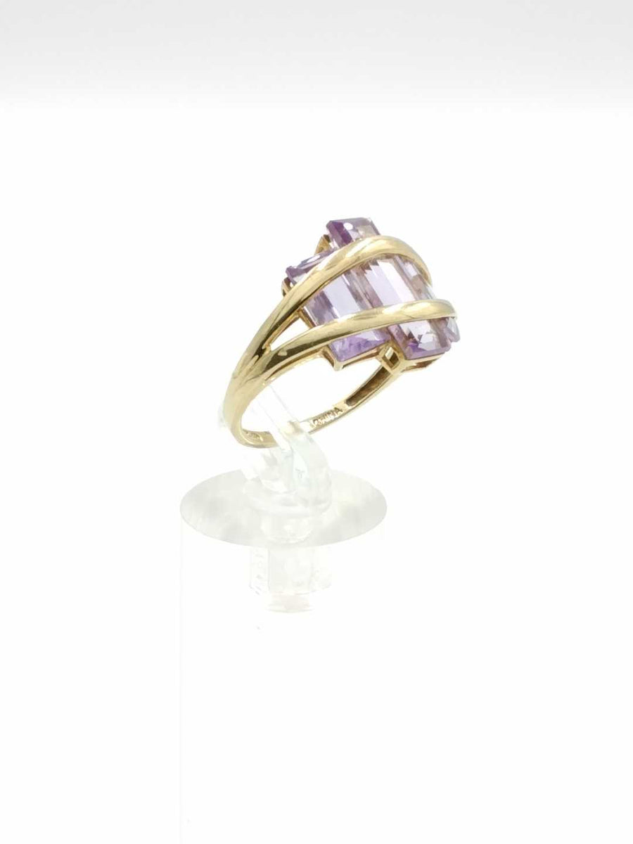 Women's Ring - Yellow Gold 10k (.417) 3.5 grams Size 8