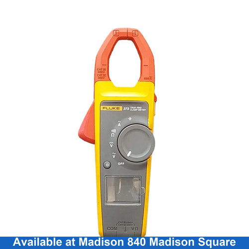 Fluke 373 Rms Clamp Yellow Gauge / Meter