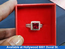 Women's Ring - White Gold 10k (.417) 3.6 grams Size 9