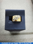 Women's Ring - Yellow Gold 14k (.585) 5.1 grams Size 7.5