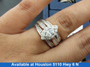 Women's Ring - White Gold 10k (.417) 4.6 grams Size 7.5