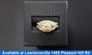 Ring - Engagement Set - White Gold 14k (.585) 7 grams Size 8