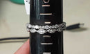 Women's Ring - White Gold 10k (.417) 2.2 grams Size 7