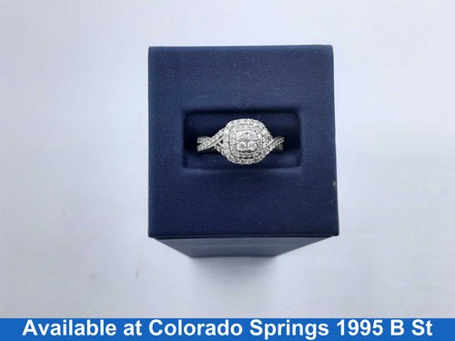 Women's Ring - White Gold 10k (.417) 2.7 grams Size 5