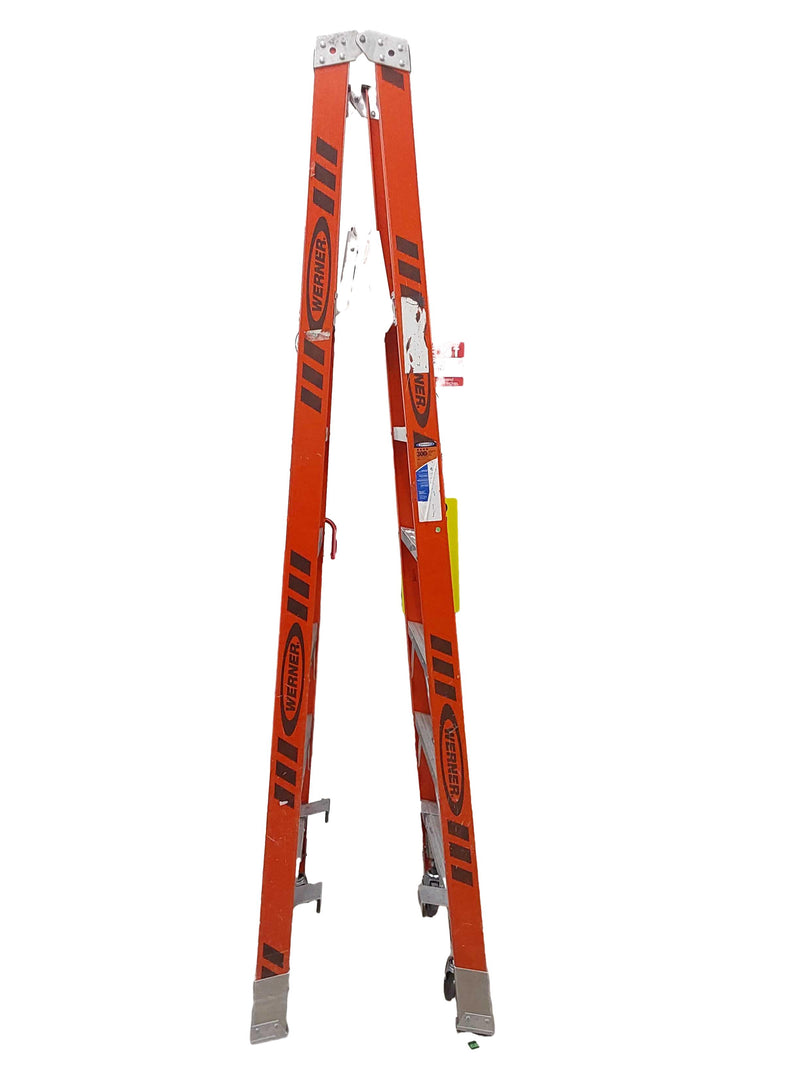 Werner Pt7406-4c Orange A-Frame Ladder