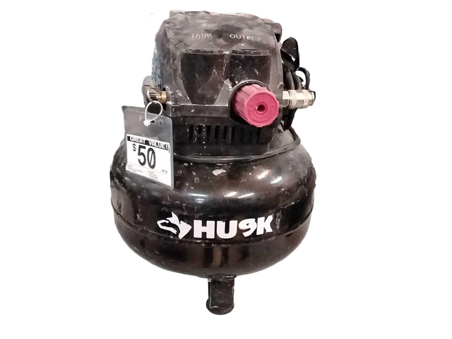 Husky 0210342a Black Electric Compressor