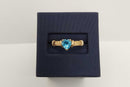 Women's Ring - Solitaire - Yellow Gold 10k (.417) 1.6 grams Size 7.5