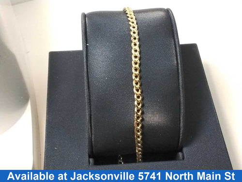 Bracelet - Yellow Gold 10k (.417) 2.7 grams 8 inch
