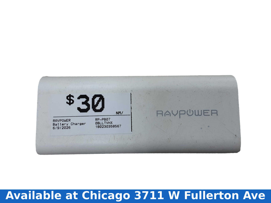 Ravpower Rp-pb07 White Battery Charger