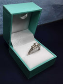 Women's Ring - White Gold 14k (.585) 4 grams Size 8