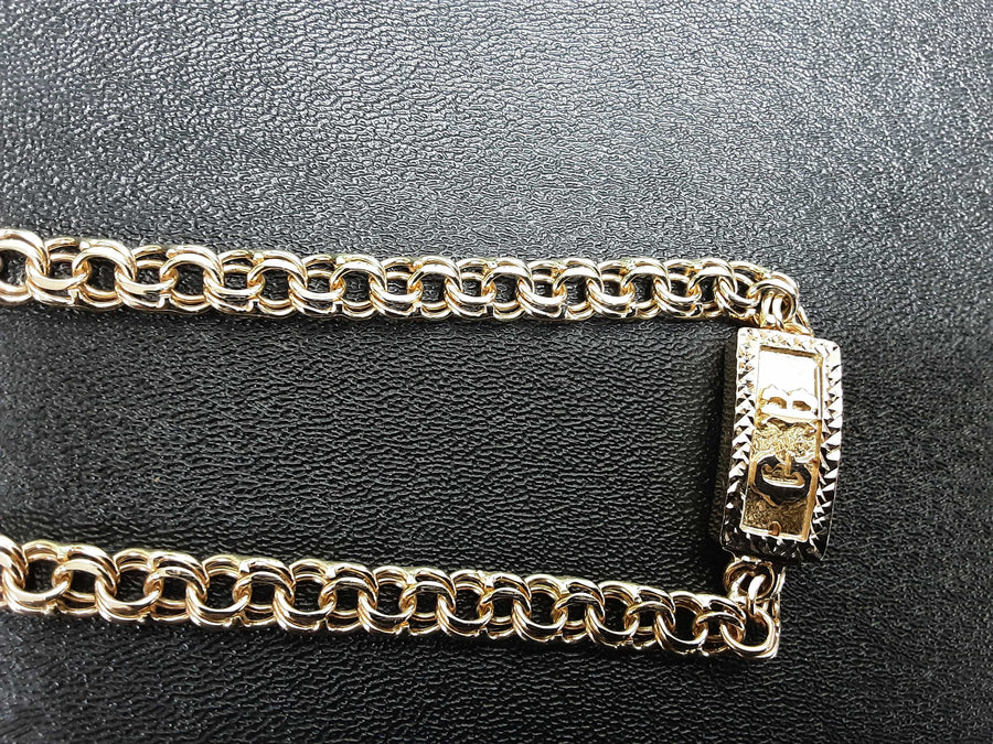 Cuban Link Chain - Yellow Gold 10k (.417) 38.3 grams 20 inch