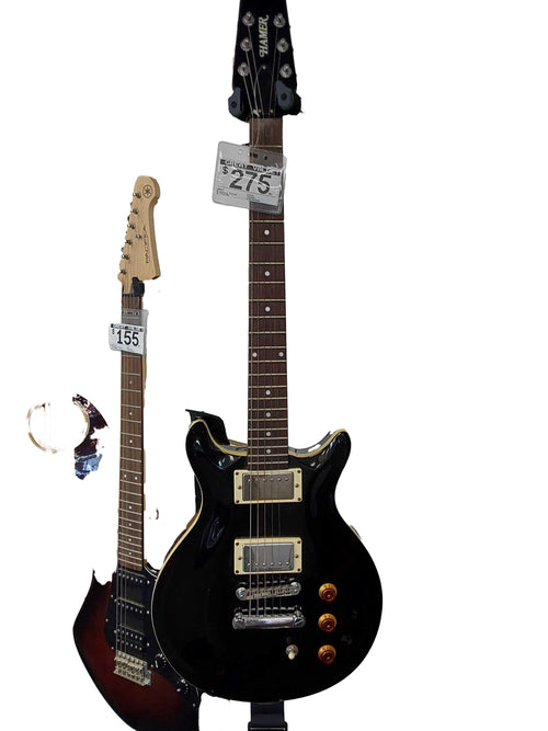 Hamer Duncan Black Electric Classic Guitar