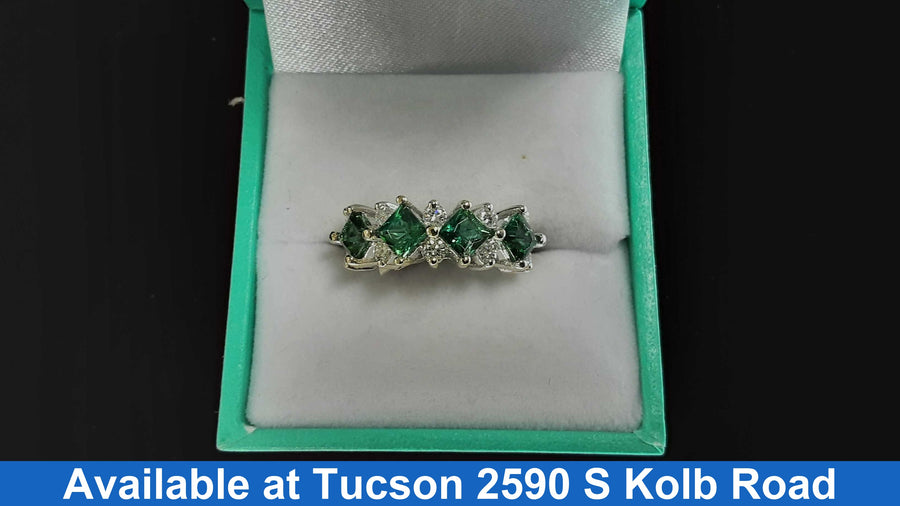 Women's Ring - White Gold 14k (.585) 4.7 grams Size 20