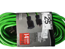 Husky Medium Duty 14 Guage Green Extension Cord