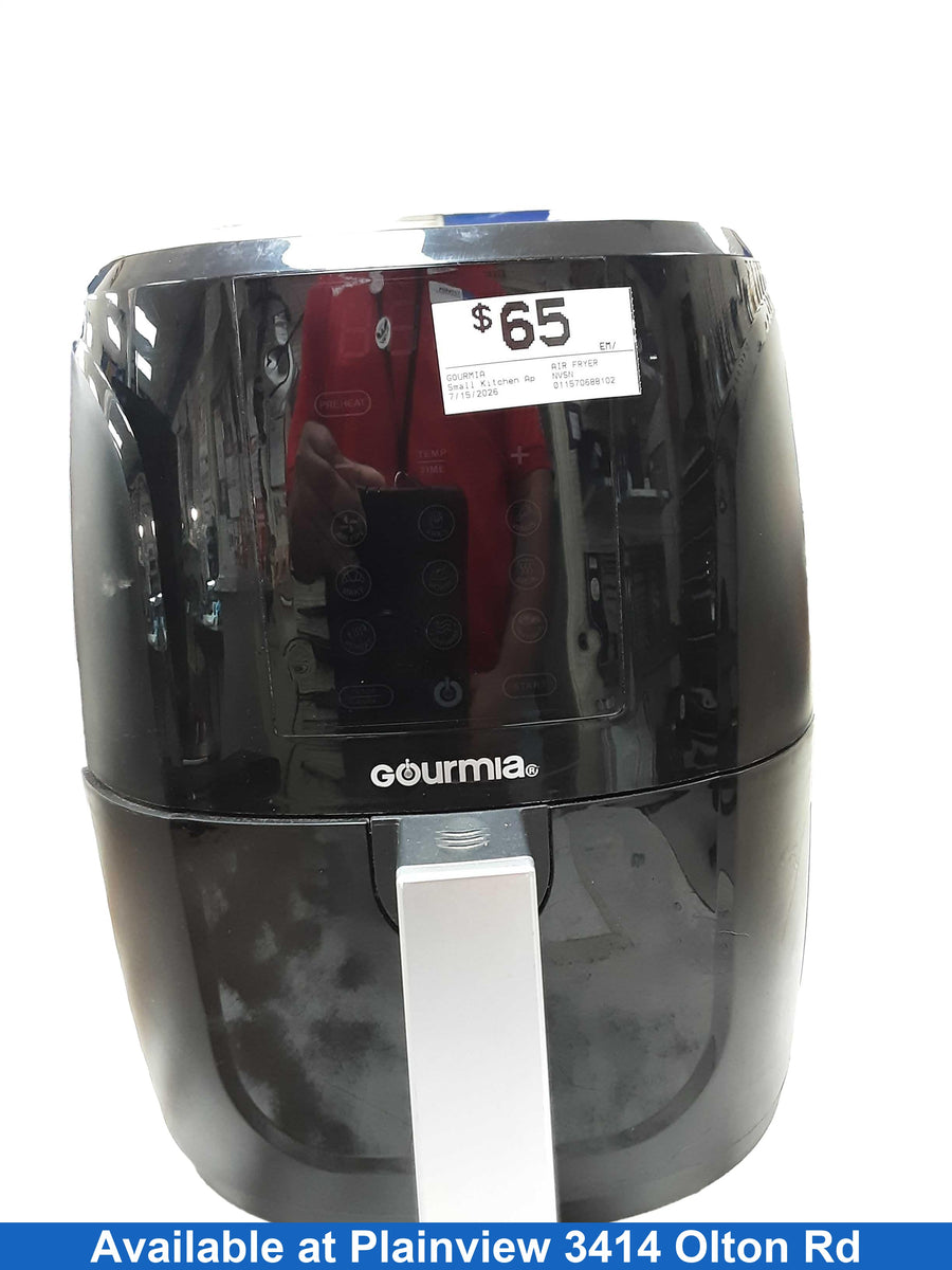 Gourmia Air Fryer Black Small Kitchen Appliance
