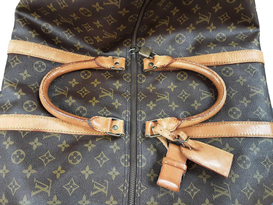 Louis Vuitton Keepall Bandouliere 55 Brown Backpack / Briefcase / Bag