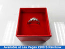 Women's Ring - White Gold 10k (.417) 3.1 grams Size 7