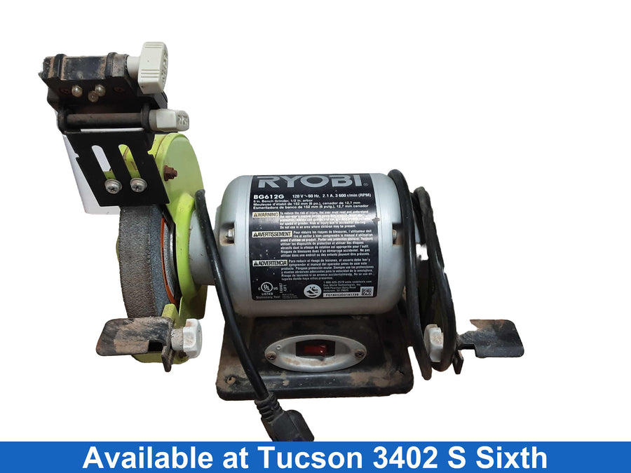 Ryobi Bg612g Green Corded Grinder