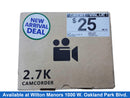 2.7k 2688x1520p Black Digital Camcorder