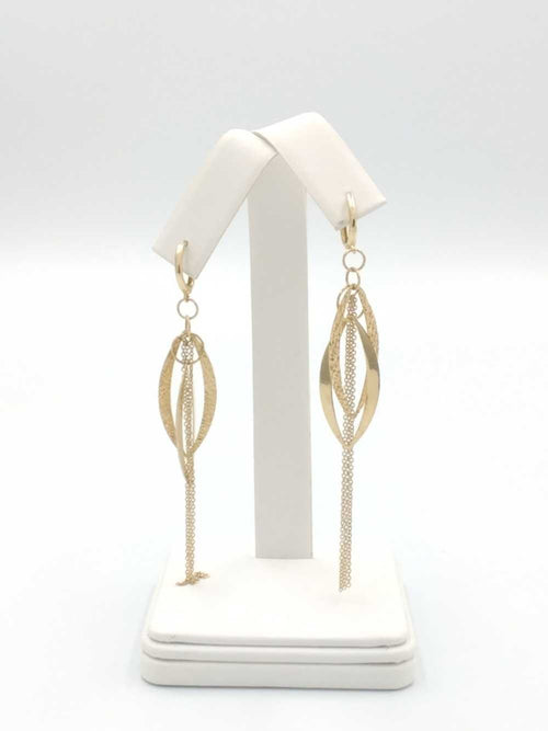 Jacket Earrings - Yellow Gold 14k (.585) 3.9 grams
