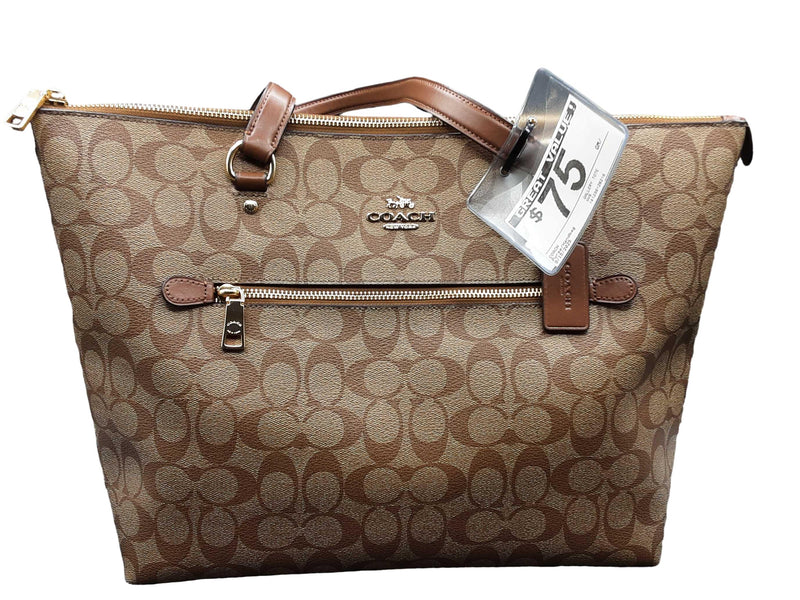 Coach Gallery Tote Brown Purse / Handbag