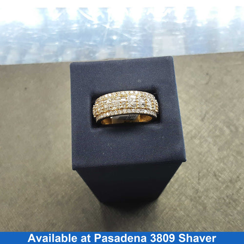 Ring - Wedding Band - Yellow Gold 10k (.417) 7.2 grams Size 9.5
