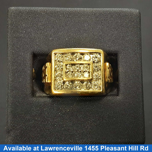 Men's Ring - Yellow Gold 10k (.417) 6.2 grams Size 20