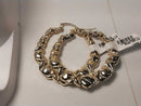 Hoop Earrings - Yellow Gold 10k (.417) 7.9 grams